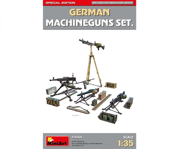 1/35 Dt.Maschinengewehr mit zubeh&#246;r