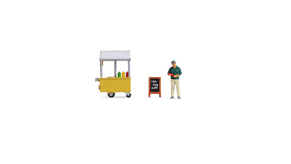 H0 Tiny Scenes Hot-Dog Stand