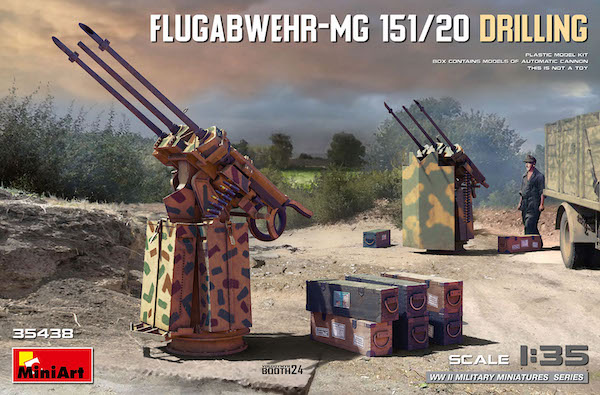 1/35 Flugabwehr-MG 151/20 Drilling