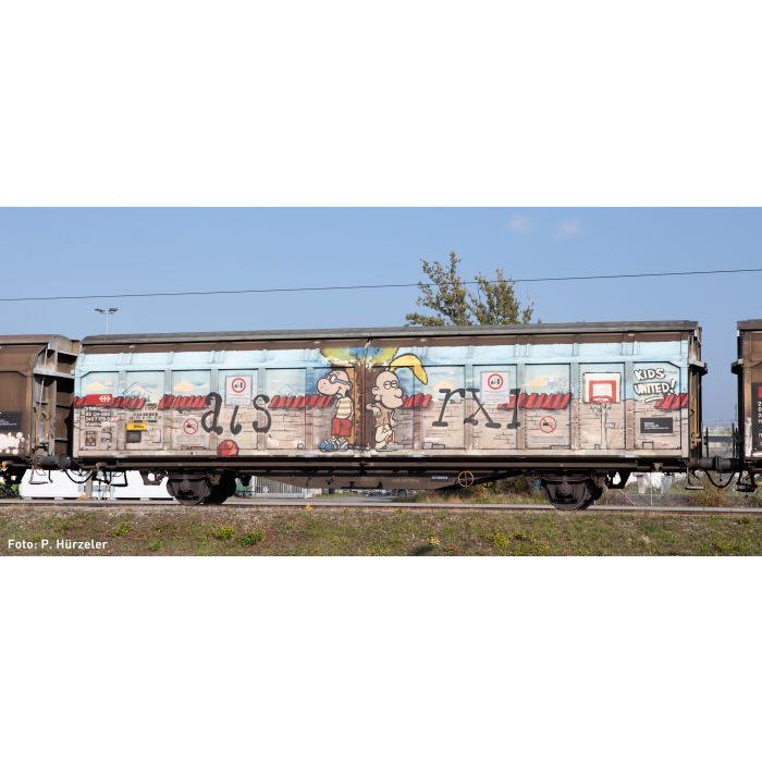 N SBB Schiebewandwagen Hbbillns Graffiti Kids united, Ep. V