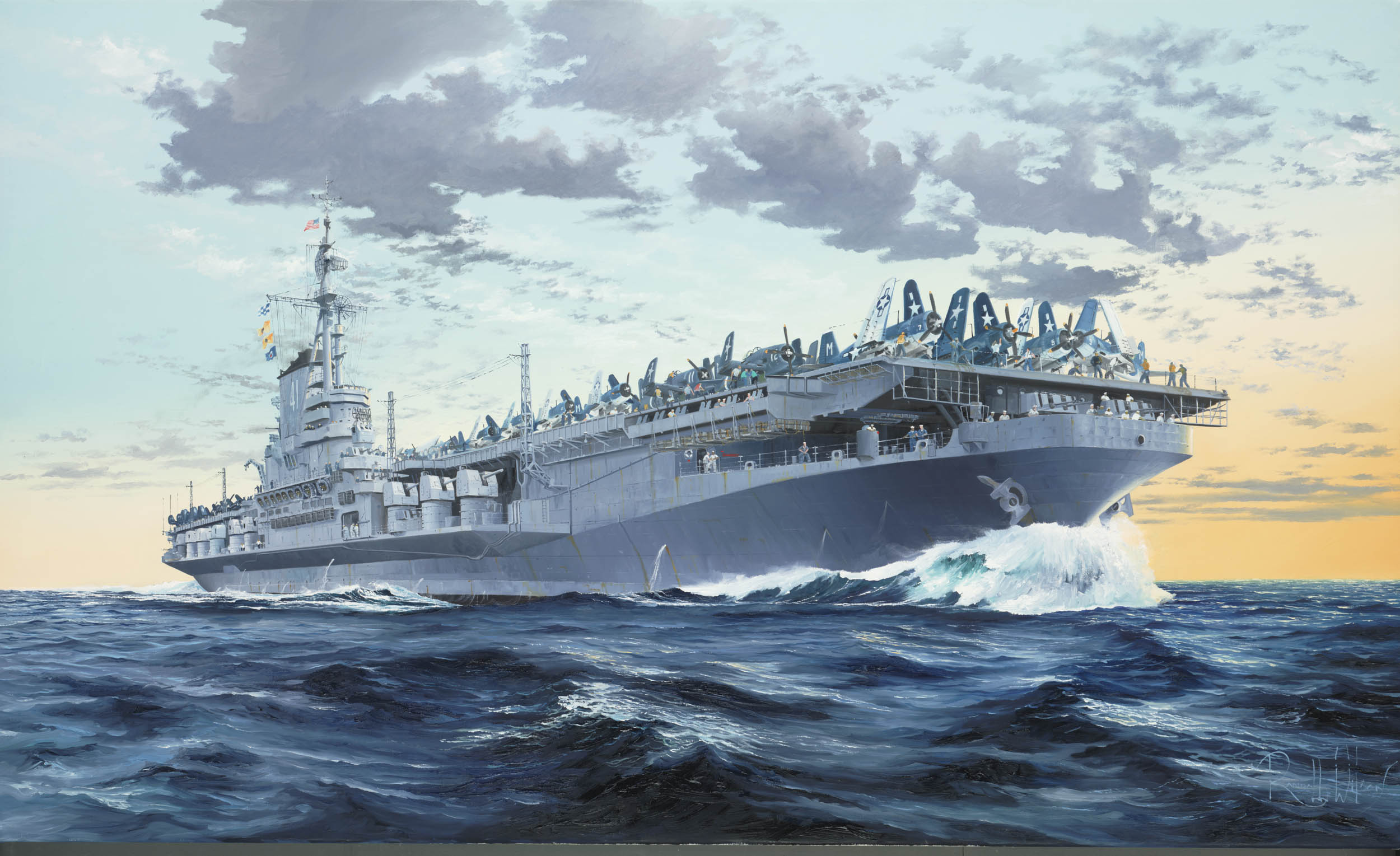 1/350 USS Hornet, CV-8