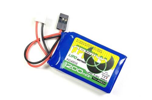 TX Lipo 2S 7.4V 1200 mAh JR/FUT 