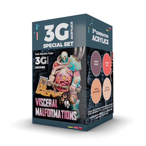 WARGAME COLOR SET. Visceral Malformations