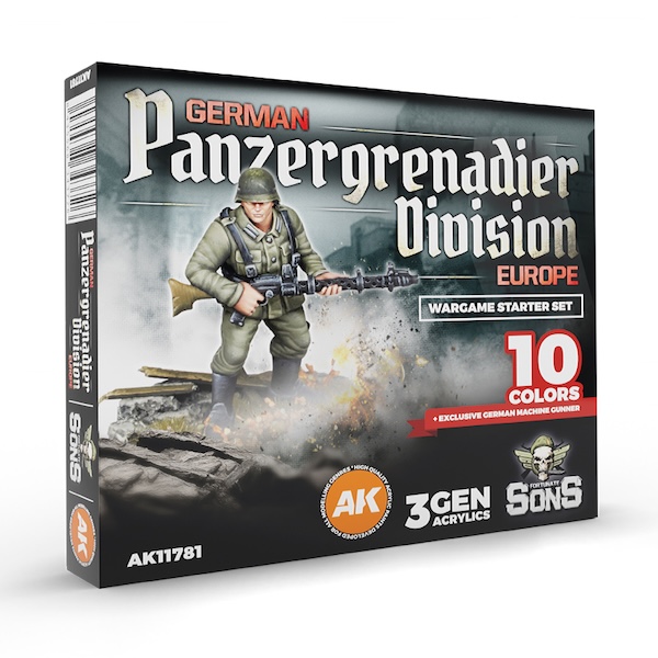 German Panzergrenadierdivision Color  Set 3G