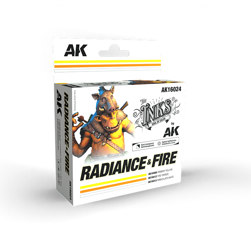 Radiance &amp;Fire Colors Set The INKS 3 Stk