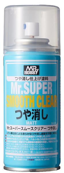 Mr. Super Smooth klar matt 170ml