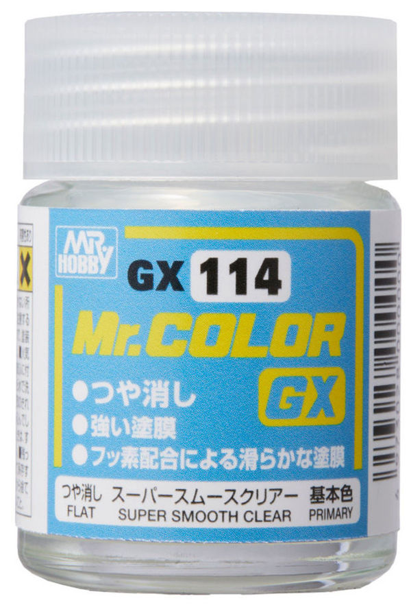 Gunze Mr. Color GX Super Smooth Clear Flat (18ml) 