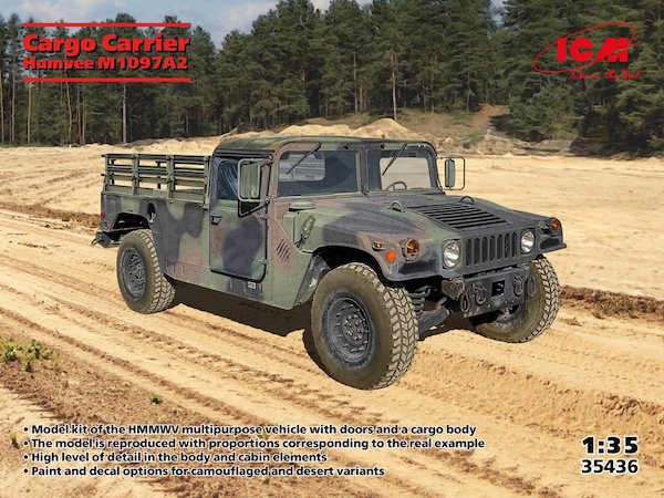 1/35 Humvee M1097 A2 Cargo Carrier