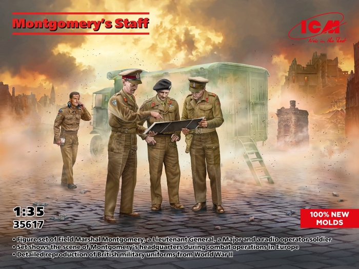 1/35 Montgomery&#39;s Staff