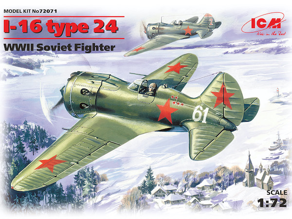 1/72  Polikarpov I-16 Type 24