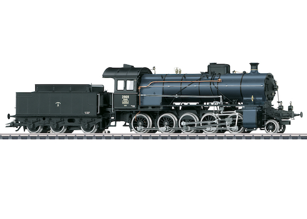  H0 Dampflokomotive mit Schlepptender Serie C 5/6 &quot;Elefant&quot;