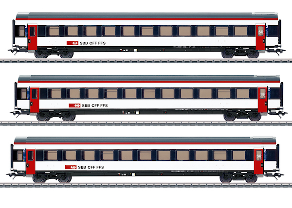 H0  Schnellzugwagen-Set EW IV B SBB