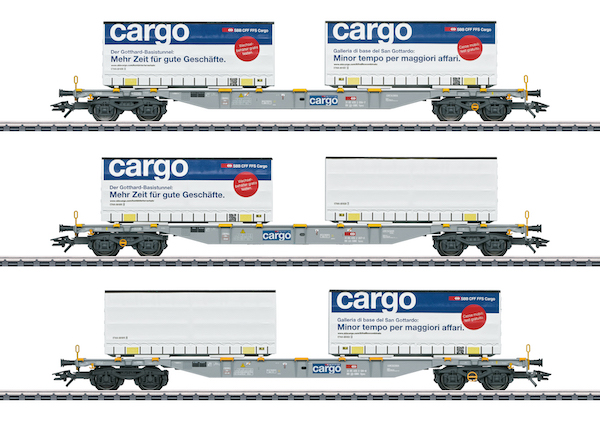 H0 Containerwagen-Set SBB Cargo