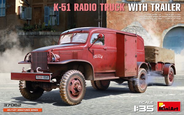 1/35 K-51 Funk-Truck mit Anh&#228;nger