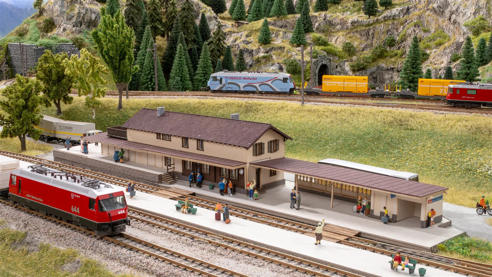 N Berg&#252;n Station Lasercut Kit