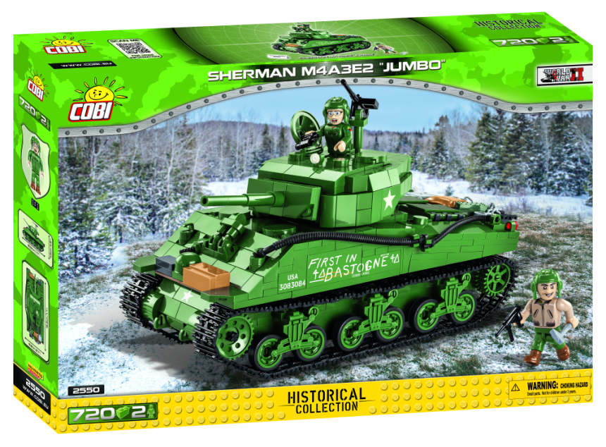 Sherman M4A3E2 Jumbo / 720 pcs.