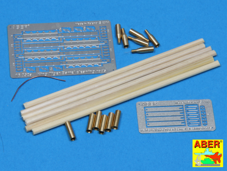 1/16 Barrel cleaning rods for Tiger II