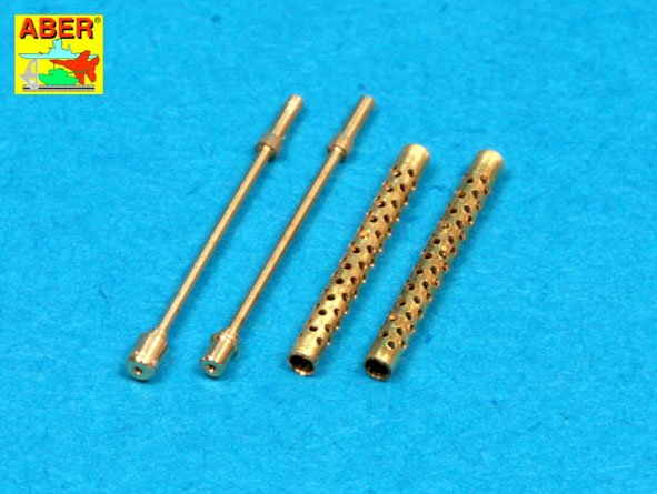 1/48 Set of 2 barrels for Browning M-1919 A4