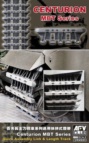 1/35 Centurion MBT Series Quick Assembly Link &amp;amp; Length Track 