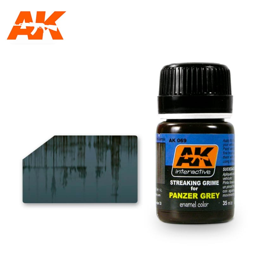 STREAKING GRIME FOR PANZER GREY VEHICLES