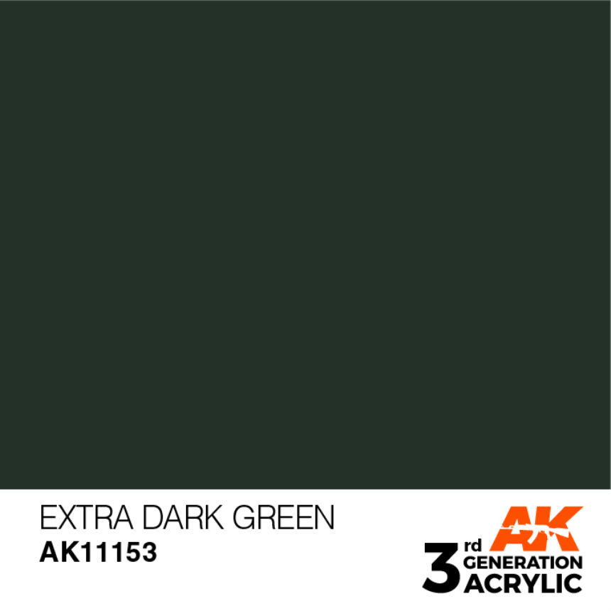 Extra Dark Green 17ml