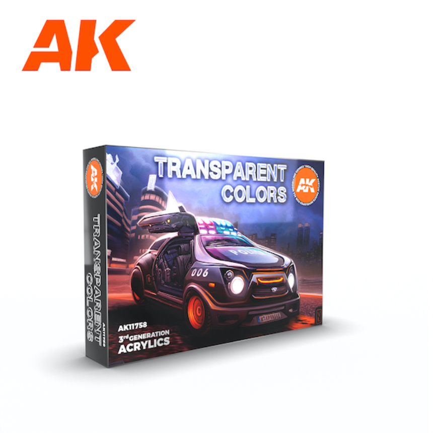 Transparent Color Set 3G 