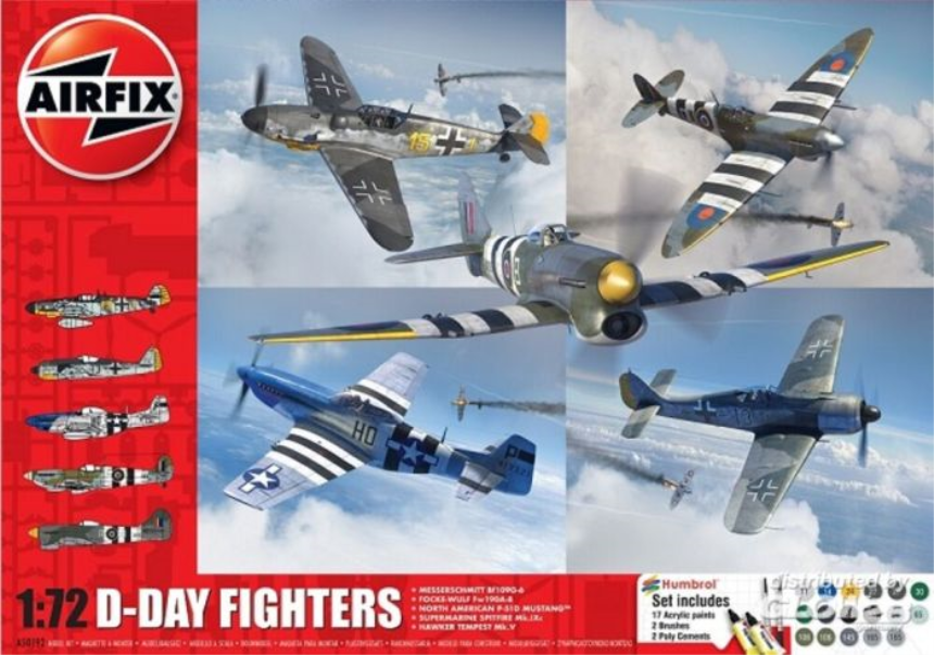 1/72 D-Day Fighters SET