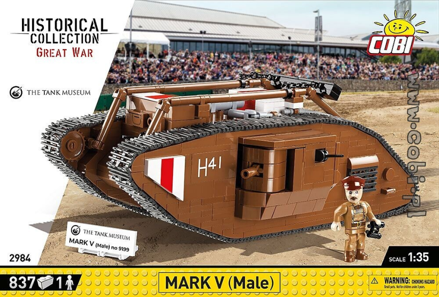 Mark V (Male)   837pcs