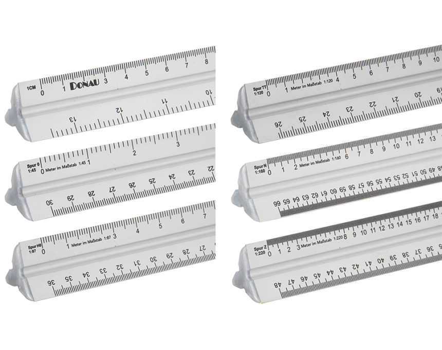 Alu Massstab Lineal 300mm