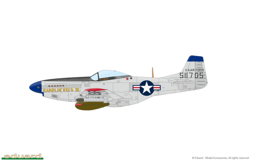 1/48 Korea P-51 Dual Combo  Limited Edition