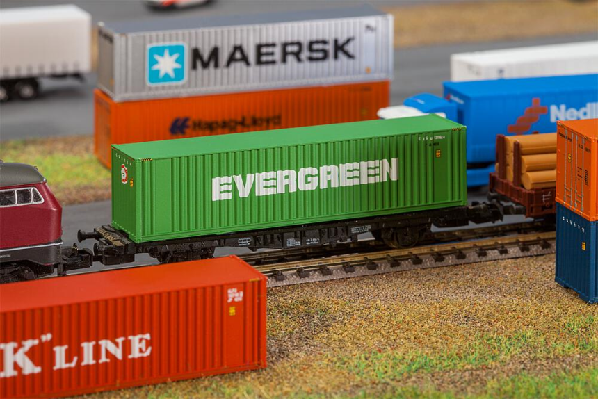 N 40 Hi-Cube Container EVERGREEN