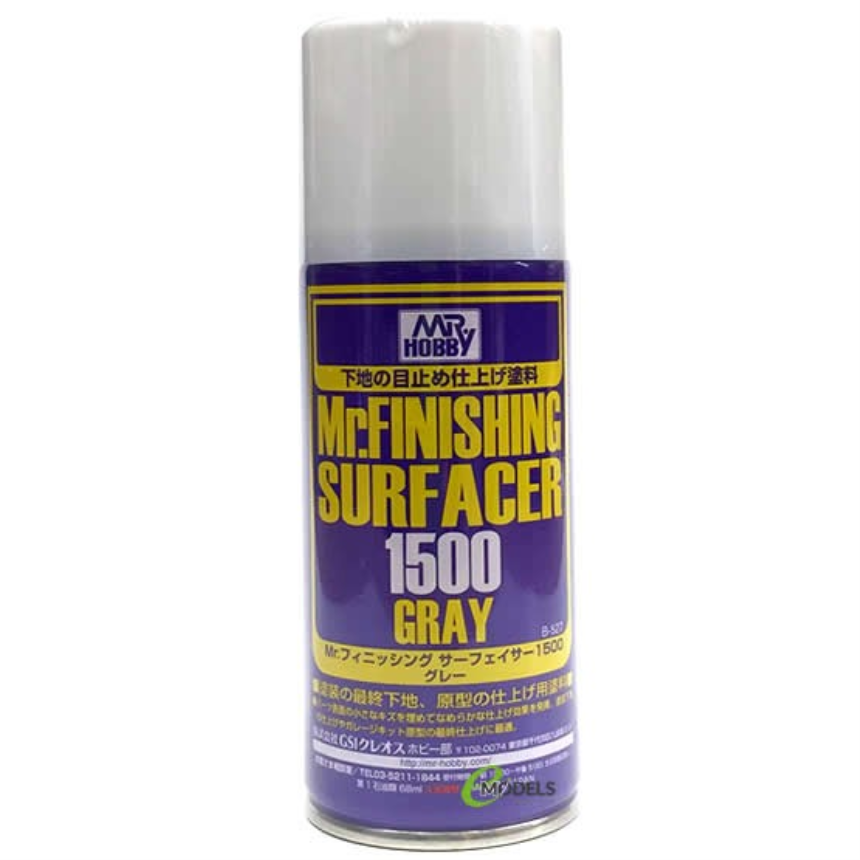 Mr. Finishing Surfacer1500  Hellgrau  Spray 170 ml
