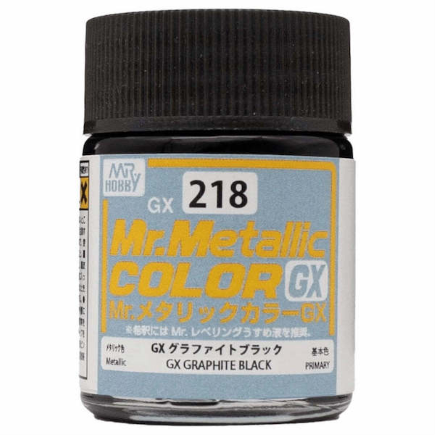 GX Mr. Metallic Colors Graphite Black 18ml