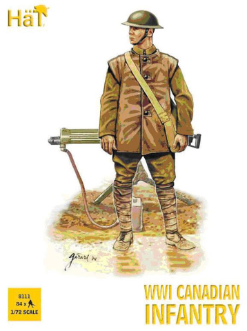 1/72 WW I Canadian Infantry