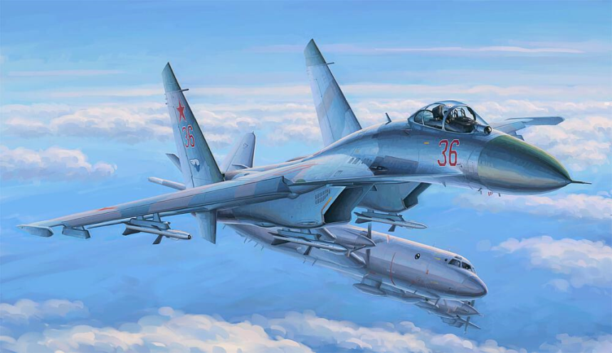 1/48 SU 27 Flanker, early