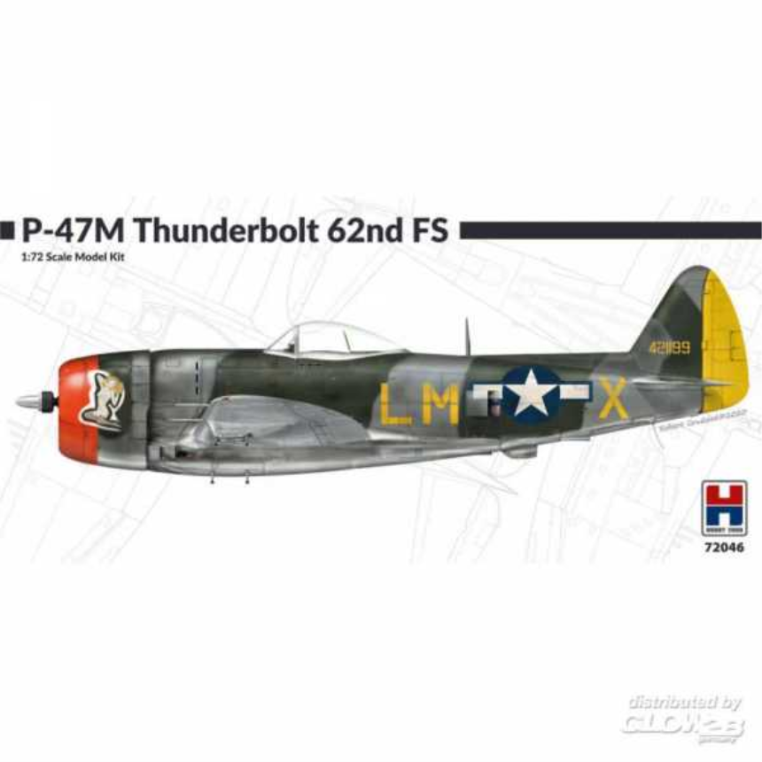 1/72 P-47M Thunderbolt 62nd Fighter Squadron