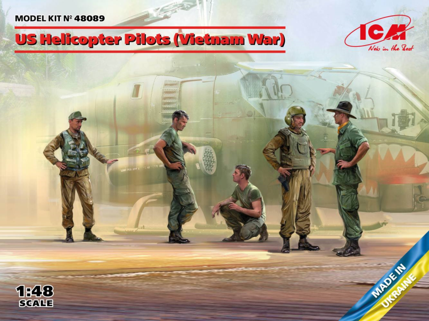 1/48 U.S.Helicopter Pilots (Vietnam War)