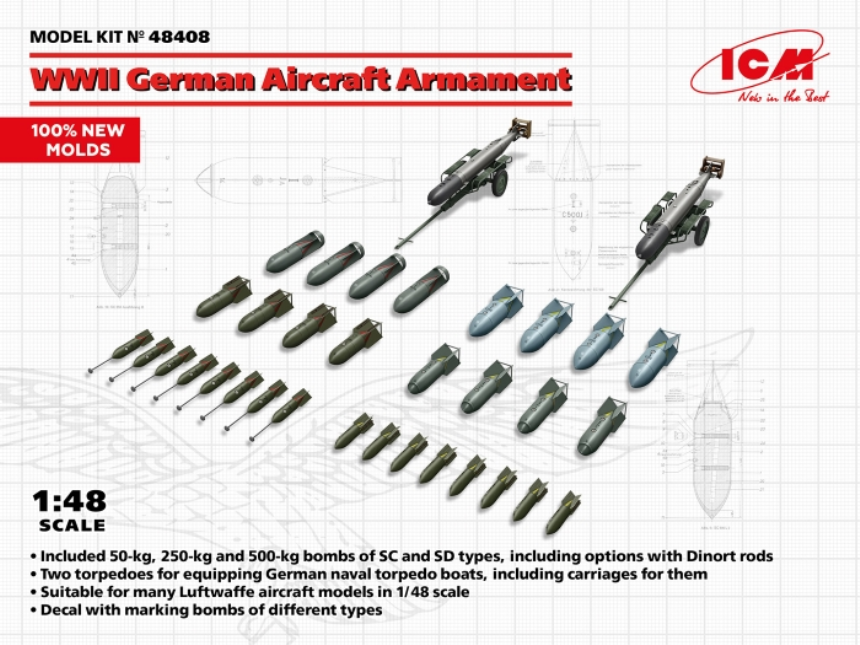 1/48 German Aircraft Armament WW II