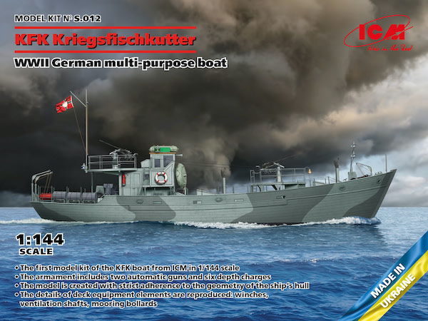 1/144 WWII  German KFK Kriegsfischkutter