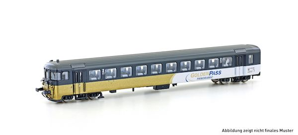 N BLS Steuerwagen BDt Golden Pass