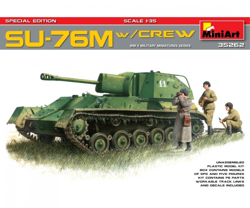 1/35 SU-76M with Crew