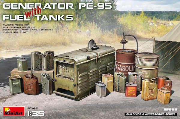 1/35 Stromgenerator PE-95 m. Kanistern