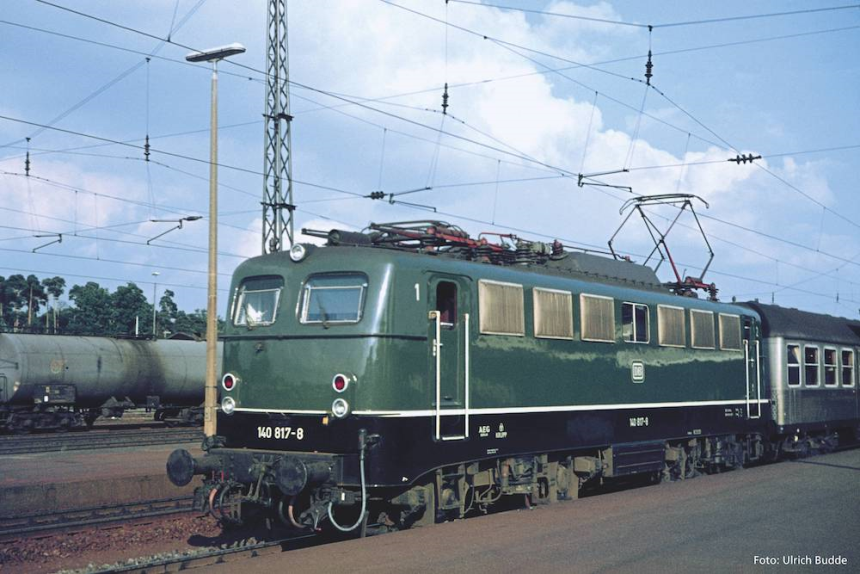 H0 E-Lok BR BR 140 gr&#252;n DB IV, ACS