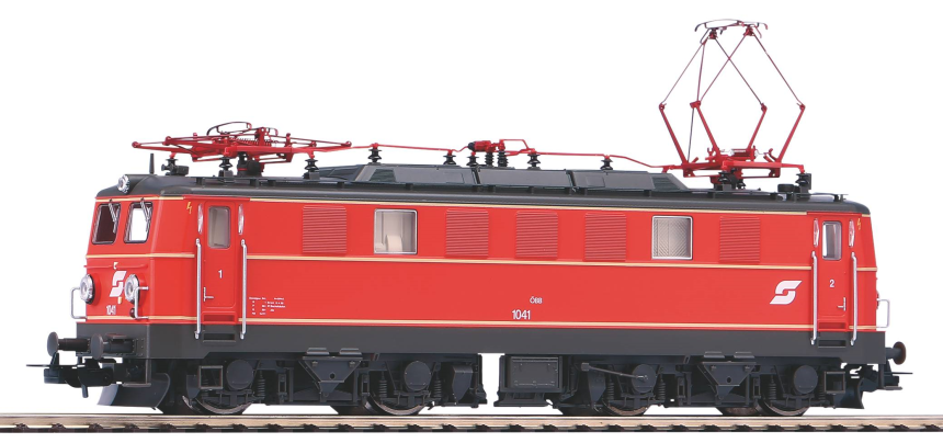 H0 E-Lok Rh 1041 &#214;BB IV + DSS PluX22