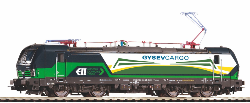 H0 AC E-Lok Vectron ELL Gysev Cargo VI + PluX16 Dec.