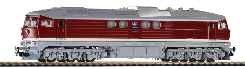 H0 AC Diesellok BR131 DR Ep.IV mit Schneepflug