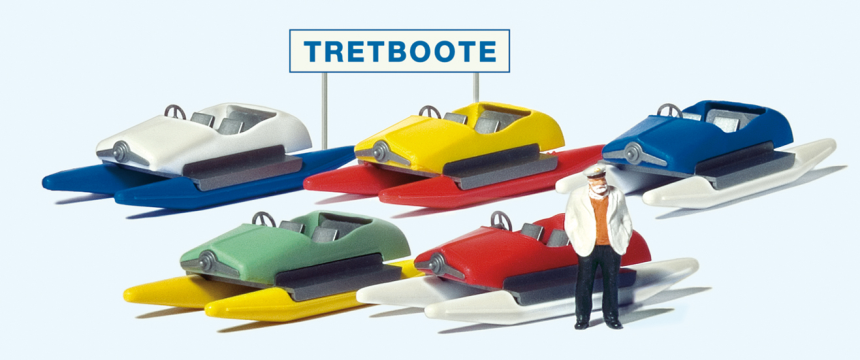 1:87  Tretbootverleih