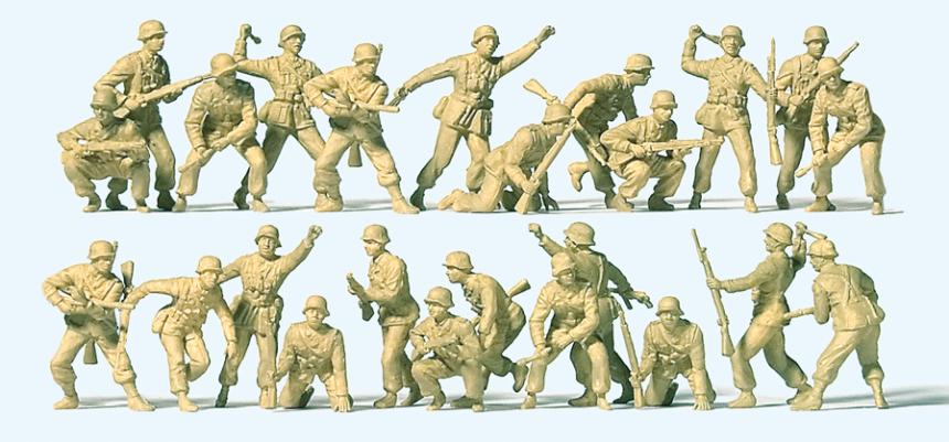 1:87  Deutsches Afrika Korps im Gefecht DR 1941-43, 24  Fig. unbem.