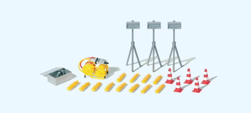 1:87  Hydraulikaggregat, Schere und Spreizer, Zubeh&amp;#246;r