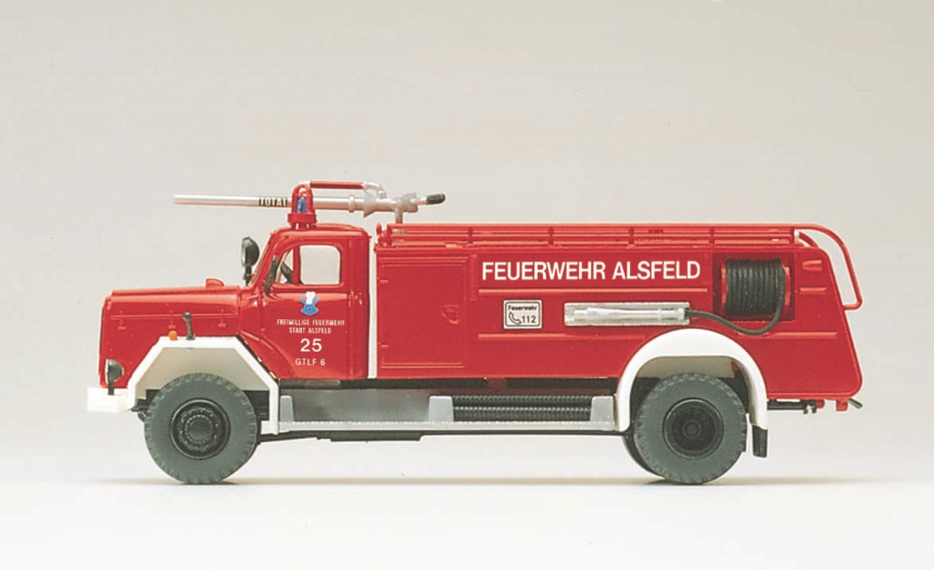 1:87  Zubringerl&amp;#246;schfz.  ZB 6/24 S-15  Magirus 200D Hessen